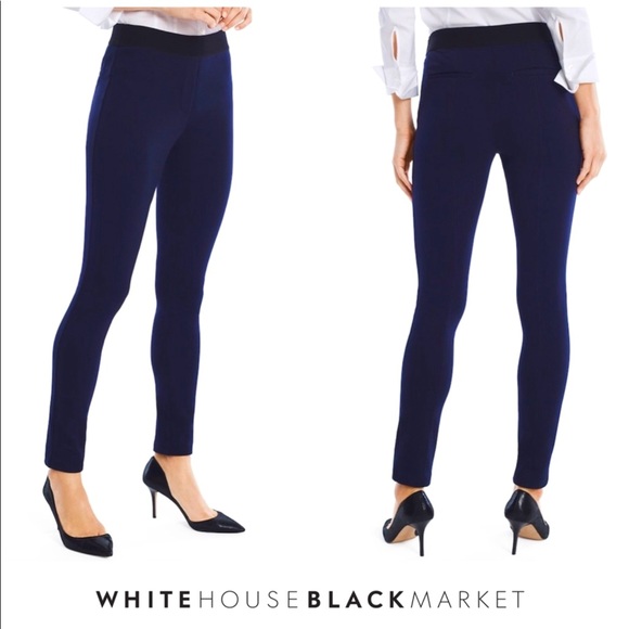 WHBM | Body Comfort Side-Zip Skinny Ankle Pants | Sz 0L - Picture 10 of 12